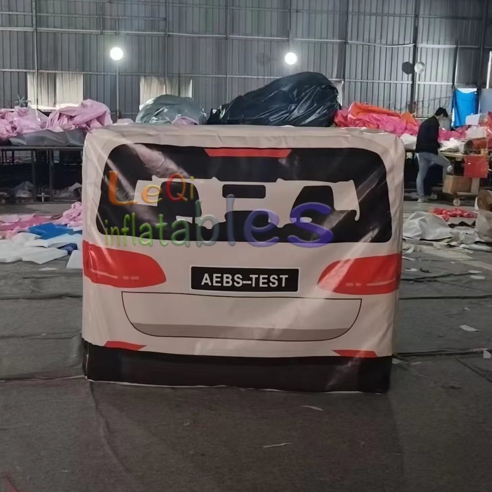 Hot Selling Inflatable Car Tail Model,Designed for New Car Butt Research and Development of Automatic Brake Crash Test